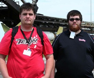 Montgomery students Paul Loizeaux and  Nate Francis